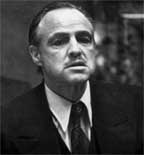 Marlon Brando as Mario Puzo's The Godfather (Don Vito Corleone)